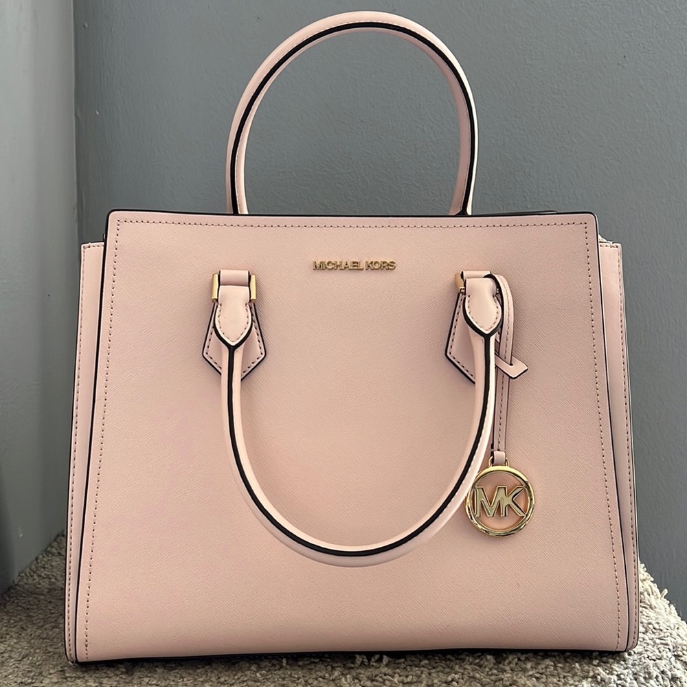 New with tags, Michael Kors, dusty pink handbag